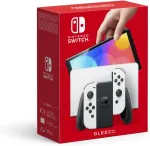 M&auml;ngukonsool Nintendo Switch (OLED model) white set
