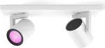 Philips Hue White & Color Ambiance Argenta Deckenleuchte wei&szlig; &bull; 2er-Spot