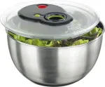 Emsa Salad spinner 4,5l 513441 Turboline stainless/black