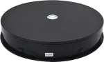 NONAME LED Rotating Turn-Table Display Stand, Round 30cm, Black