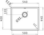 PYRAMIS Valamu Astris 50x40 1B