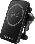 FOREVER telefonihoidik autosse + juhtmevaba laadija 15W MACH-100