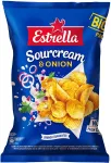 Estrella Kr&otilde;psud hapukoore- ja sibulamaitselised sakilised 180 g, 2 tk