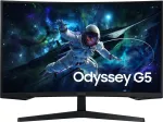 Monitor SAMSUNG 81,3cm/32" Odyssey S32CG554EU G55C Gaming gebogen 1ms HDR10 DP 165Hz 16:9 HDMI Black