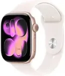 APPLE Watch Series 11 GPS 42mm Rose Gold Aluminium Case with Light Blush Sport Band - S/M