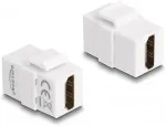 Delock Keystone Modul HDMI Buchse zu HDMI Buchse wei&szlig;