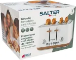 Salter EK5823WHTVDE Toronto 4-Slice Toaster