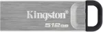 M&auml;lukaart Kingston DataTraveler Kyson/512GB/USB 3.2/USB-A/Silver