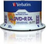 Toorikud VERBATIM 1x50 DVD+R DL wide pr. 8x Speed, 8,5GB Life Series