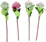 Home4you Kunstlill FLOWERLY H46cm arti&scaron;okk, mix