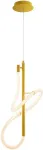 No name PENDANT LED LIGHT TIGRIS BAR 4000K GOLD