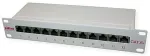 ROLINE 10-Zoll Patchpanel 12 Ports, Cat.6A (Class EA), geschirmt