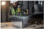 DeWALT cordless rivet gun DCF403NT, 18 volts, 2.4 - 4.8 mm (yellow/black, without battery and charger, in T STAK box)