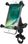 NONAME RAM assembly - large X-Grip holder with middle arm and U-Bolt mount for diameters 0.50" to 1.25"