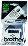 Brother M K221BZ - Druckerband Schwarz auf Wei&szlig; - Rolle (0,9 cm x 8 m) - f&uuml;r P-Touch 100, 110, 65, 75, 85 (MK221BZ)