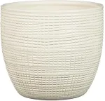Scheurich Corteza 866 Indoor Pot planter Freestanding Ceramic Vanilla colour