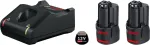 Bosch Professional 2 x GBA 12V 2.0Ah + GAL 12V-40 Professional 1600A019R8