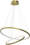 No name Pendant LED Light Ronday 60cm 51W gold