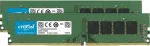 M&auml;lu CRUCIAL DDR4 SDRAM 16GB kit 3200MHz CL22 Ikke-ECC DIMM 288-PIN