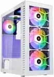 Korpus KOLINK Observatory HF Glass ARGB Midi-Tower - white