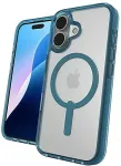 Zagg Cases Santa Cruz Snap Apple iPhone 16 Retro Blue