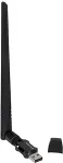 V&otilde;rgukaart LANBERG Network adapter wireless WiFi NC-900-WIE USB 2.0 DUAL BAND AX900 1 external antenna