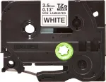 Brother TZE-N201, white / black (3.5mm, 8m, unlaminated)
