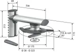 Vogels | Projector Wall mount | EPW6565 | Tilt, Rotation | Maximum weight (capacity) 10 kg | Silver
