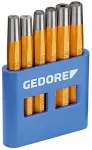 Gedore Rivet Puller and Head Setter Set 6-pieces