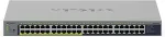 Netgear GS748PP - Switch - unmanaged - 24 x 10/100/1000 + 24 x 10/100/1000 (PoE+) - Desktop, wandmontierbar - PoE+ (380 W)