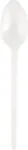 Assheuer + Pott GmbH SUPERIOR Teelusikad, plastik, PS, valge, korduvkasutatav 12,5 cm, 50 tk, 3 tk