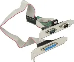 V&otilde;rgukaart DeLOCK PCI Express x1 Karte zu 2 x Seriell RS-232 + 1 x Parallel
