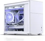 Korpus Jonsbo D31 Micro-ATX Case, Tempered Glass - white