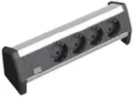 Bachmann DESK - Verl&auml;ngerungsschnur - Wechselstrom 230 V - 4 Ausgangsstecker - Deutschland (339.1000)