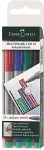 Faber-Castell Marker Multimark non-perm. M 4er Etui