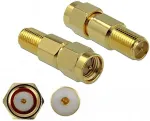 DeLOCK Adapter SMA Stecker zu RP-SMA Buchse 3 GHz