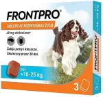 FrontPro Flea and tick tablets for dog (>10-25 kg) - 3x 68mg