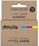 Tooner ACTIS KC-546 ink (Canon CL-546XL replacement; Supreme; 15 ml; 180 pages; magenta, cyan, yellow).