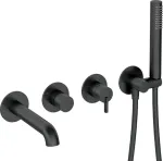 Deante 4-hole concealed bathtub mixer