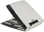 No name BakkerElkhuizen Ergo-Q 330 &Uuml;mmargune s&uuml;learvuti alus Black, Grey 43,2 cm (17")