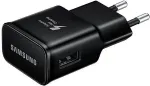 SAMSUNG Toalaadija adapter USB juhtmele, 2A/15W, kiirlaadimine, must,
