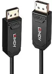 Lindy Fiber Optic Hybrid DisplayPort 2.0 UHBR10 cable (black, 10 meters, AOC cable, 8K 60Hz)