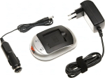 T6 POWER Charger Sony NP-F330/950, NP-FM50/70/90, NP-QM50/70/90, BN-V607, NP-FM55H, 230V, 12V, 1A