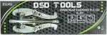 DSDTOOLS 150MM TRIAK&Otilde;LLI HAMMASRATTA JA LAAGRI EEMALDAJA DS1491
