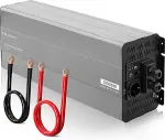QOLTEC Przetwornica napięcia Pure Sine Wave | 24V na 230V | 5000/10000W | USB | Kompatybilna z LiFePO4 GEL AGM