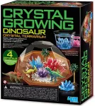 4m Kristallide kasvatamise komplekt Dinosaurustega kristall-terraarium