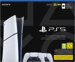 Joystick SONY Playstation 5 Slim Digital 825 GB Wi-Fi Sort, Hvid