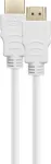 DELTACO ULTRA kiire HDMI-kaabel, 48Gbps, 1m, vit