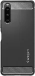 Spigen Kaitse&uuml;mbris Rugged Armor, Sony Xperia 10 V, must,