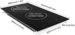 Pliidiplaat Greentek Induktsioonplaat GIE301820B must